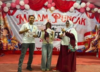 Malam Puncak HUT ke 81 RI : Warga 046 VGH Babelan Bekasi, Tampilkan Kreasi Budaya Nusantara
