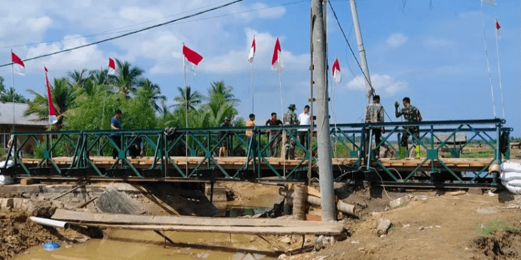 415 Jembatan Rampung Dibangun, Kasatgas PRR Apresiasi Satgas Jembatan TNI