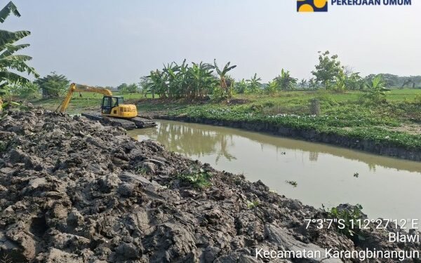 Kementerian PU Normalisasi Sungai Deket, Siapkan Pasokan Air untuk 440 Hektare Sawah di Lamongan