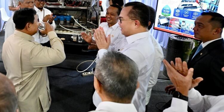 Teknologi Anak Bangsa Dipamerkan di Istana, Presiden Prabowo Tinjau Berbagai Inovasi BRIN