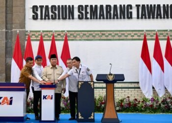 Stasiun Semarang Tawang Resmi Direvitalisasi, Presiden Prabowo Dorong Pelestarian Warisan Bersejarah