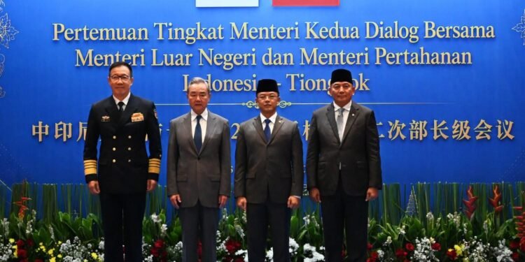 Dialog 2+2 RI-Tiongkok: Indonesia Tegaskan Pentingnya Menjaga Perdamaian dan Kemakmuran Kawasan