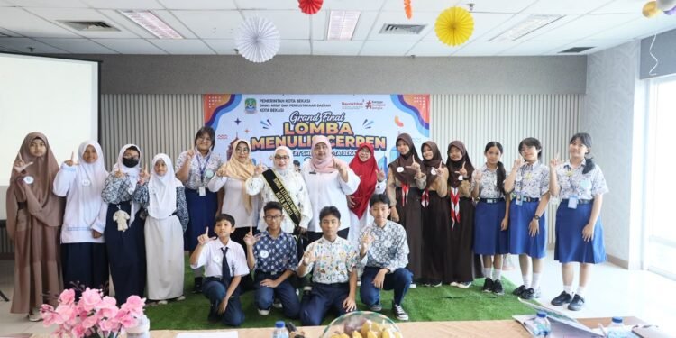 Bunda Literasi Kota Bekasi Hadiri Grand Final Lomba Menulis Cerpen Tingkat SMP/MTs Kota Bekasi 2026