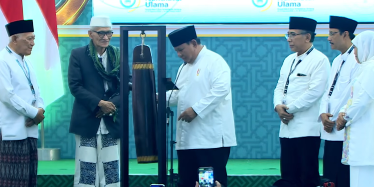 Presiden Prabowo Resmi Tutup Muktamar ke-35 Nahdlatul Ulama