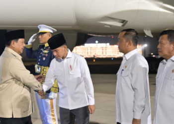 Presiden Prabowo Tiba di Tanah Air Usai Hadiri KTT BRICS 2026