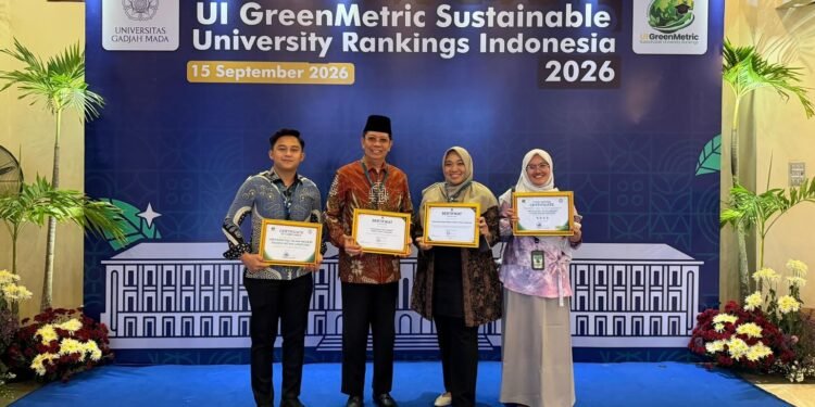 UIN Raden Intan Lampung Masuk 10 Besar Kampus Berkelanjutan dalam UI GreenMetric 2026