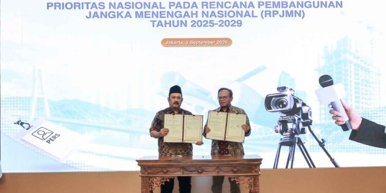 Bappenas Gandeng Pers yang BEJO’S Sebagai Mitra Strategis dalam Pembangunan Nasional