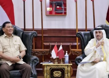 Menhan RI Terima Duta Besar Negara Qatar, Bahas Tindak Lanjut Kerja Sama Pertahanan
