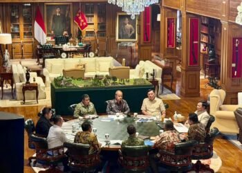 Menhan Hadir di Hambalang, Presiden Terima Laporan Satgas Penertiban Kawasan Hutan