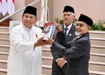 Presiden Prabowo Hadiri Resepsi Kesyukuran 100 Tahun Pondok Modern Darussalam Gontor