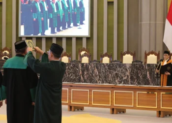 KETUA MA LANTIK DELAPAN KPTA, TEKANKAN PIMPINAN PERADILAN BERKUALITAS