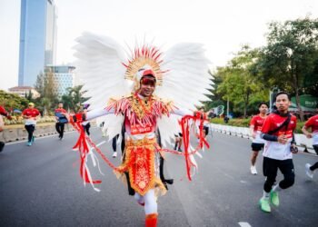 Berlari Membawa Pesan, Bangkit Saputra Sampaikan Suara untuk Indonesia di Merdeka Run 2026