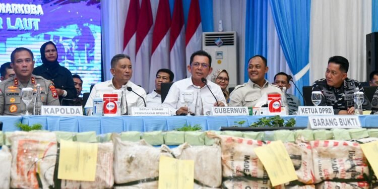 Gubernur Ansar Apresiasi Pengungkapan 800 Kg Ketamin HCL, Tegaskan Kepri Tetap Aman bagi Investasi
