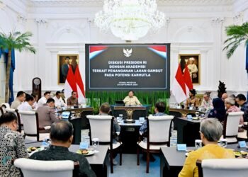 Di Istana Merdeka, Presiden Prabowo dan Para Akademisi Bahas Pengelolaan Gambut hingga Pencegahan Karhutla