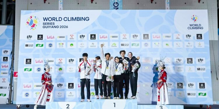Indonesia Raih 2 Emas di World Climbing Series Guiyang 2026