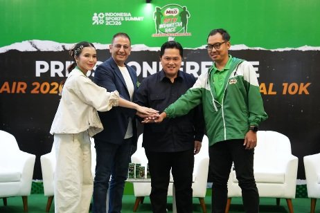 Nestle Milo dan ISS 2026 Berkolaborasi Dalam MAIR 2026 Jakarta International 10K, Menpora Erick Tekankan Industri Olahraga Sebagai Investasi Kesehatan dan Ekonomi