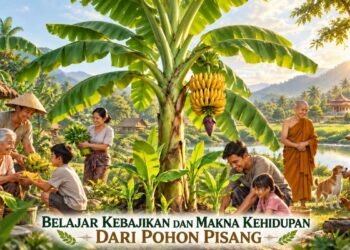 Belajar Kebajikan dan Makna Kehidupan dari Pohon Pisang
