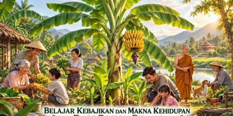 Belajar Kebajikan dan Makna Kehidupan dari Pohon Pisang