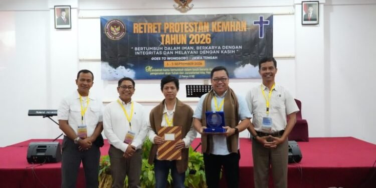 Kemhan RI Gelar Retret Protestan 2026, Momentum Bertumbuh Dalam Iman, Berkarya Dengan Integritas dan Melayani Dengan Kasih