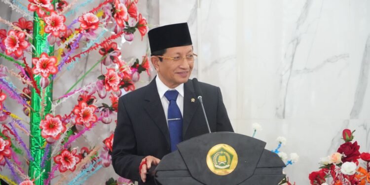 Menag Ingatkan Keluarga Kemenag Jaga Amanah dan Jauhi yang Bukan Hak