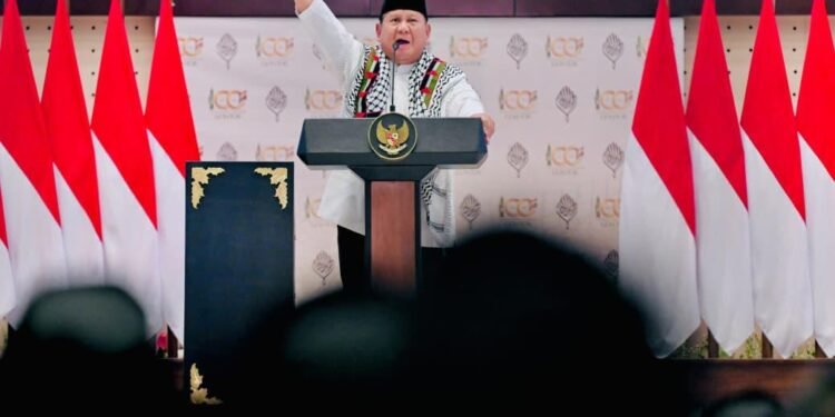 Presiden Prabowo Gemakan “Free Palestine” dari Gontor