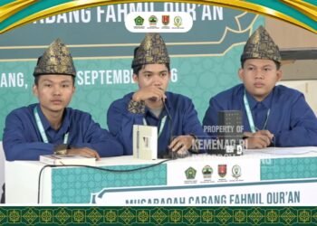 Sumsel Juara 1 Fahmil Qur’an Putra di MTQN ke-31 2026, Kaltim Juara 2