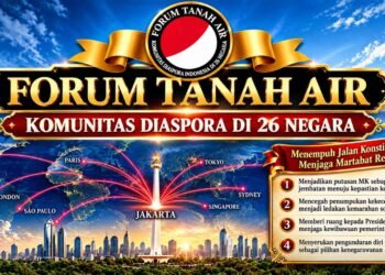 Pernyataan Sikap Forum Tanah Air (FTA) Komunitas Diaspora 5 Benua Di 26 Negara