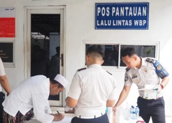 185 WBP Lapas Pemuda Tangerang Jalani Tes Urine, Hasilnya 100 Persen Negatif