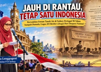 Jauh Di Rantau, Tetap Satu Indonesia