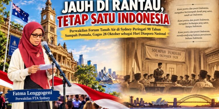 Jauh Di Rantau, Tetap Satu Indonesia