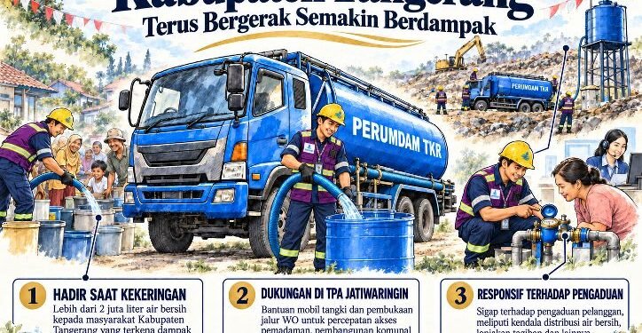 Untuk Kabupaten Tangerang Semakin Gemilang, PERUMDAM TKR Terus Bergerak dan Memberikan Manfaat