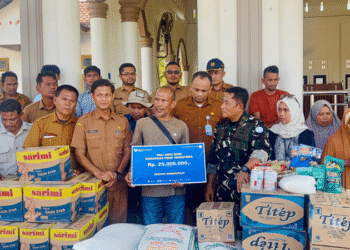Satgas PRR Salurkan Tali Asih kepada 31 KK Terdampak Banjir di Pidie Jaya