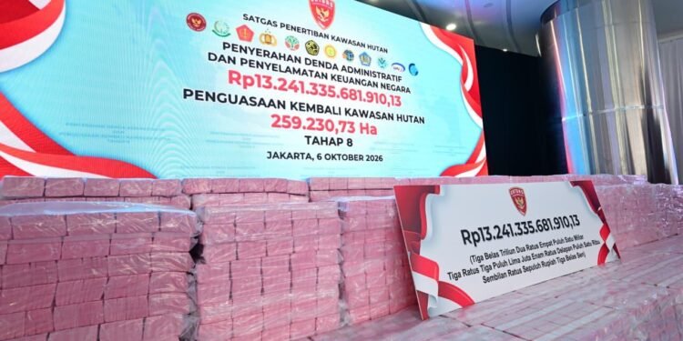 Presiden Prabowo Apresiasi Satgas PKH, Selamatkan 6,2 Juta Hektare Hutan Senilai Hampir Rp400 Triliun