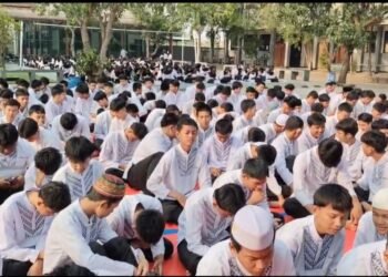SMAN 14 Kota Tangerang Rutin Gelar Sholat Duha Setiap Jumat, Perkuat Mental Spiritual Siswa