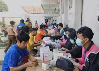 531 Warga Binaan Lapas Pemuda Tangerang Jalani Cek Kesehatan Gratis
