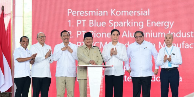 Presiden Prabowo Luncurkan 11 Proyek Hilirisasi dengan Total Investasi Senilai Rp180 Triliun di Maluku Utara