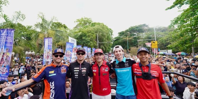 Riders Parade Pertamina Grand Prix of Indonesia 2026 Hidupkan Sport Tourism Mandalika