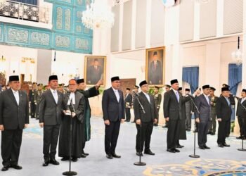 Presiden Prabowo Lantik Empat Wakil Menteri Kabinet Merah Putih di Istana Negara