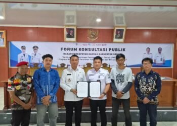 Optimalisasi PAD Kabupaten Serang, Bapenda Libatkan para Camat Sekabupaten Serang beserta pengelola pbb bphtb, Rektor Unsera, Ketua Umum Ormas Patriot Pejuang Bangsa Akhmad Jaya Soepena, Pimpinan Media Bisnis Banten Melalui Forum Konsultasi Publik