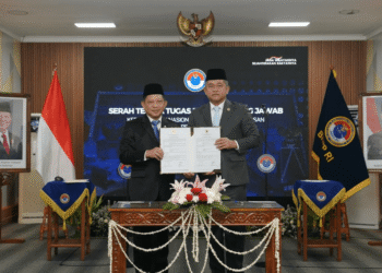 Serah Terima Jabatan Kepala BNPP, Mendagri Tito Harapkan Pengelolaan Perbatasan Lebih Optimal